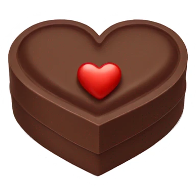 heart chocolate box sticker