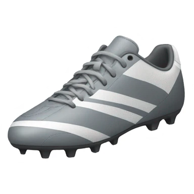 grey football shoes sticker