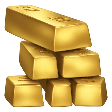 Gold bars sticker