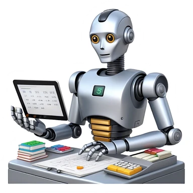Robo Bookkeeper sticker