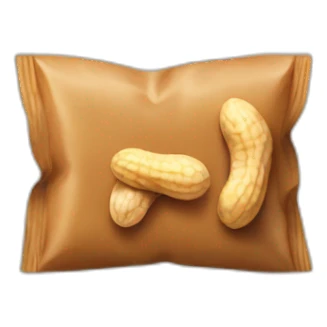 Bag of peanuts sticker