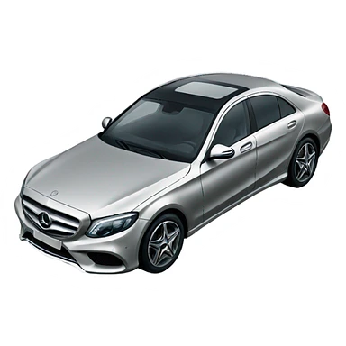 Mercedes car sticker