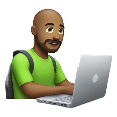 cybersportsman with laptop sticker