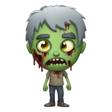 zombie dormido sticker