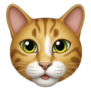 Cat with Jamaica sticker