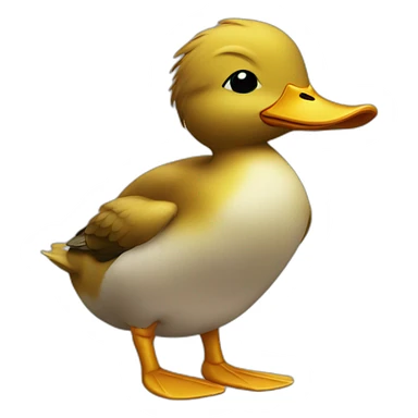 dab duck sticker
