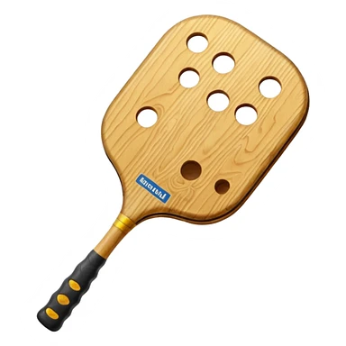 Pickelball paddle sticker