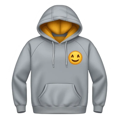 grey hoodie sticker