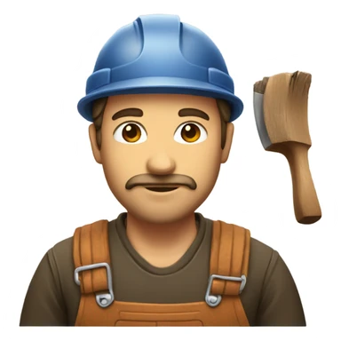 Woodcutter  sticker