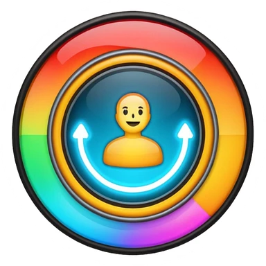 Access granted on a screen  sticker