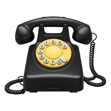 Phone hotline phone sticker