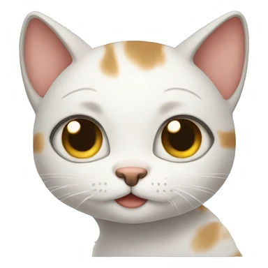 Pregnant cat sticker