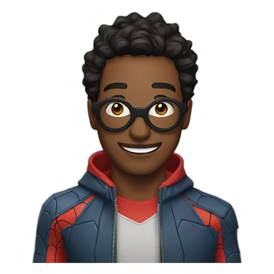 Spiderman miles sticker