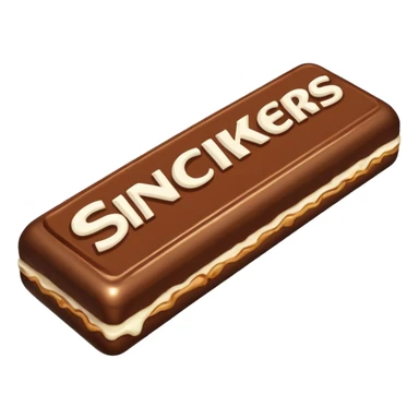 Snickers emoji sticker