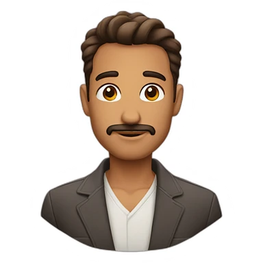 Hombre enamorado sticker