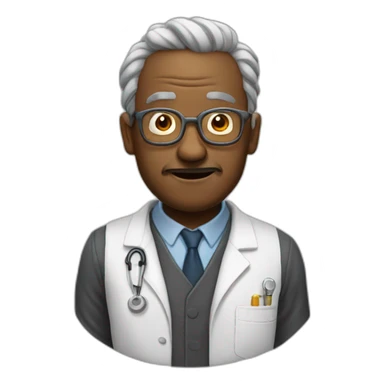 the mad professor. sticker