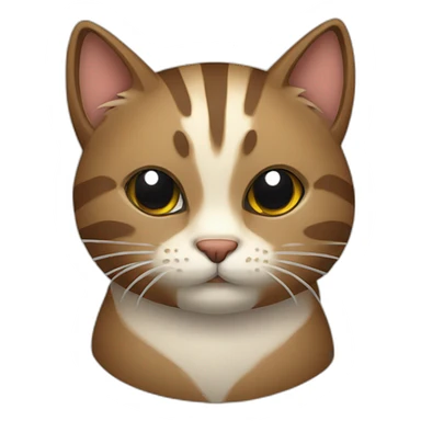 Gato de madera sticker