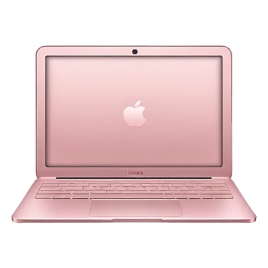 Light pink laptop  sticker