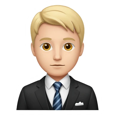 investor, one person sticker