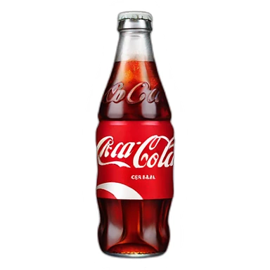 Bouteille coca cola sticker