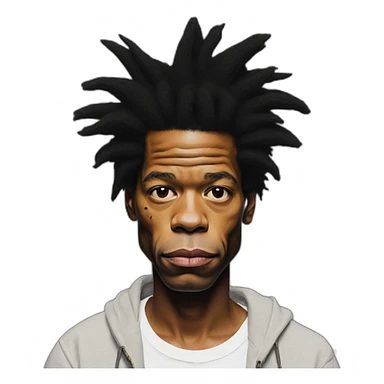 basquiat sticker
