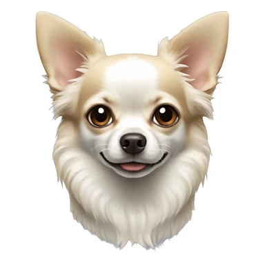 Perro Chihuahua blanco  sticker