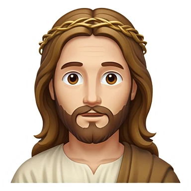 radiant jesus sticker