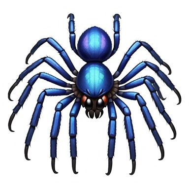 blue tarantula sticker