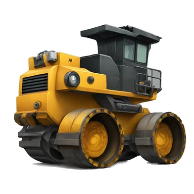 Underground mining equipment sticker