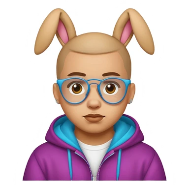 bad bunny sticker