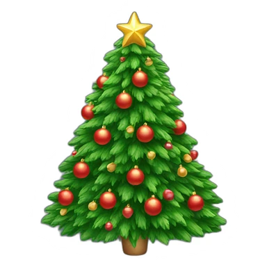 sapin de noel sticker