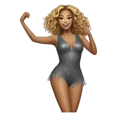 Beyoncé dancing iOS  sticker