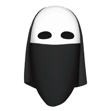 No face sticker