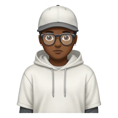 He often wore casual and slightly oversized streetwear, reflecting his laid-back yet stylish aesthetic. His outfits frequently featured hoodies, loose-fitting T-shirts, and baseball caps, sometimes paired with glasses.

His hairstyle was typically short and neatly styled, giving him a clean yet slightly edgy look. His overall vibe exuded confidence and a cool, introspective aura, matching his thoughtful and poetic rap style. His presence on stage was calm but impactful, often complemented by expressive hand gestures and a focused gaze. sticker