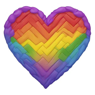 Lgbtq Heart  sticker