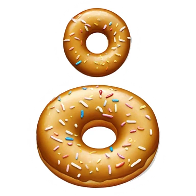 glazed donute sticker