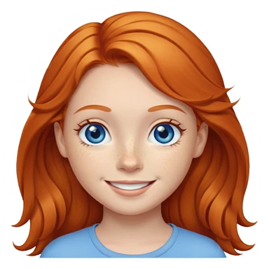 ginger girl sticker