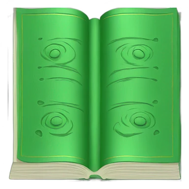 book green sticker