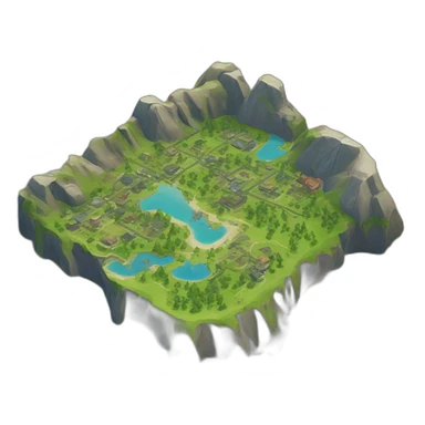 Fortnite map sticker
