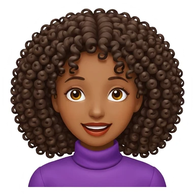 Cacheada apaixonada  sticker