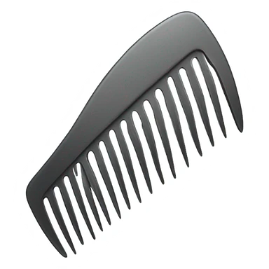 hair comb sticker