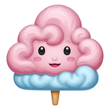pink cloud  sticker