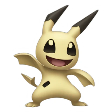 Pokemon Mimikyu dancing sticker
