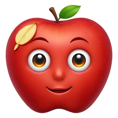 Apple eye emoji blink sticker