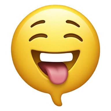 person sticking tongue out sticker