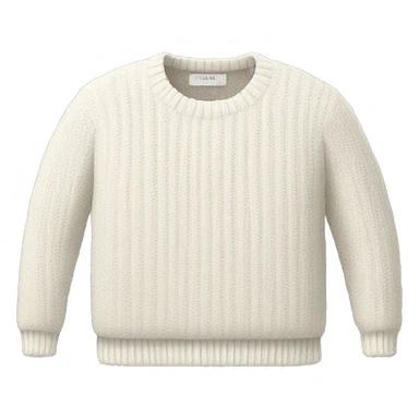 white sweater sticker