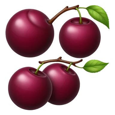 black cherry sticker