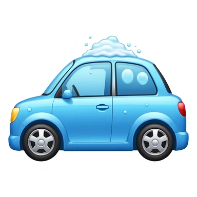 generate emoji for car wash icon sticker