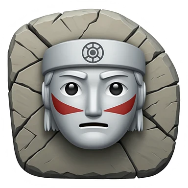 Hokage Rock in naruto flim sticker