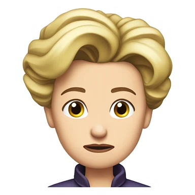 Ursula von der Leyen sad sticker